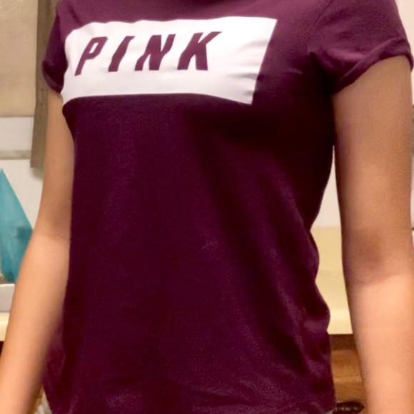 Pink Brand Normal Tee - Picture 2 of 6